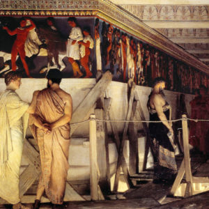 La couleur dans la sculpture en marbre antique